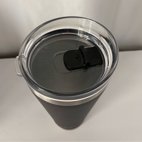 Cabelas Polar Cap Tumbler With Bottle Opener. Black Stainless Double Wall 30oz - Picture 4 of 6